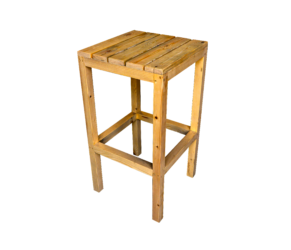 Brant Wooden Bar Stool