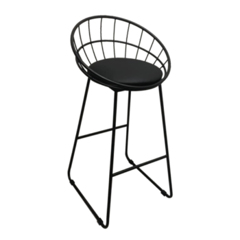 Florence Black Wire Barstool