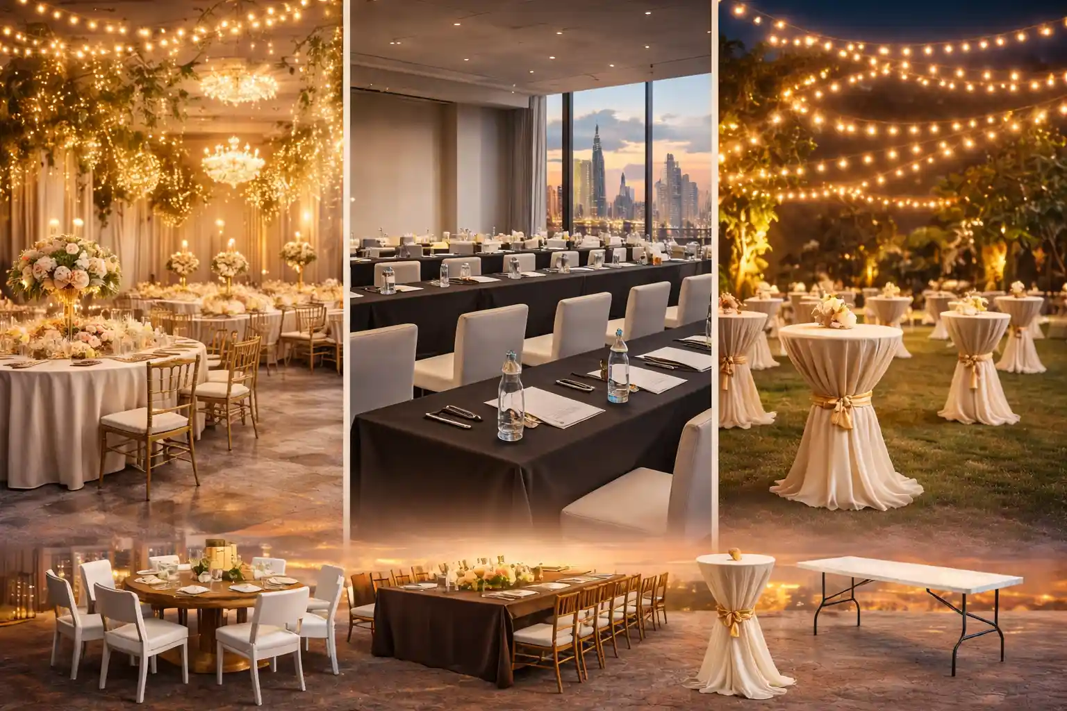 Tables for Rent in Dubai